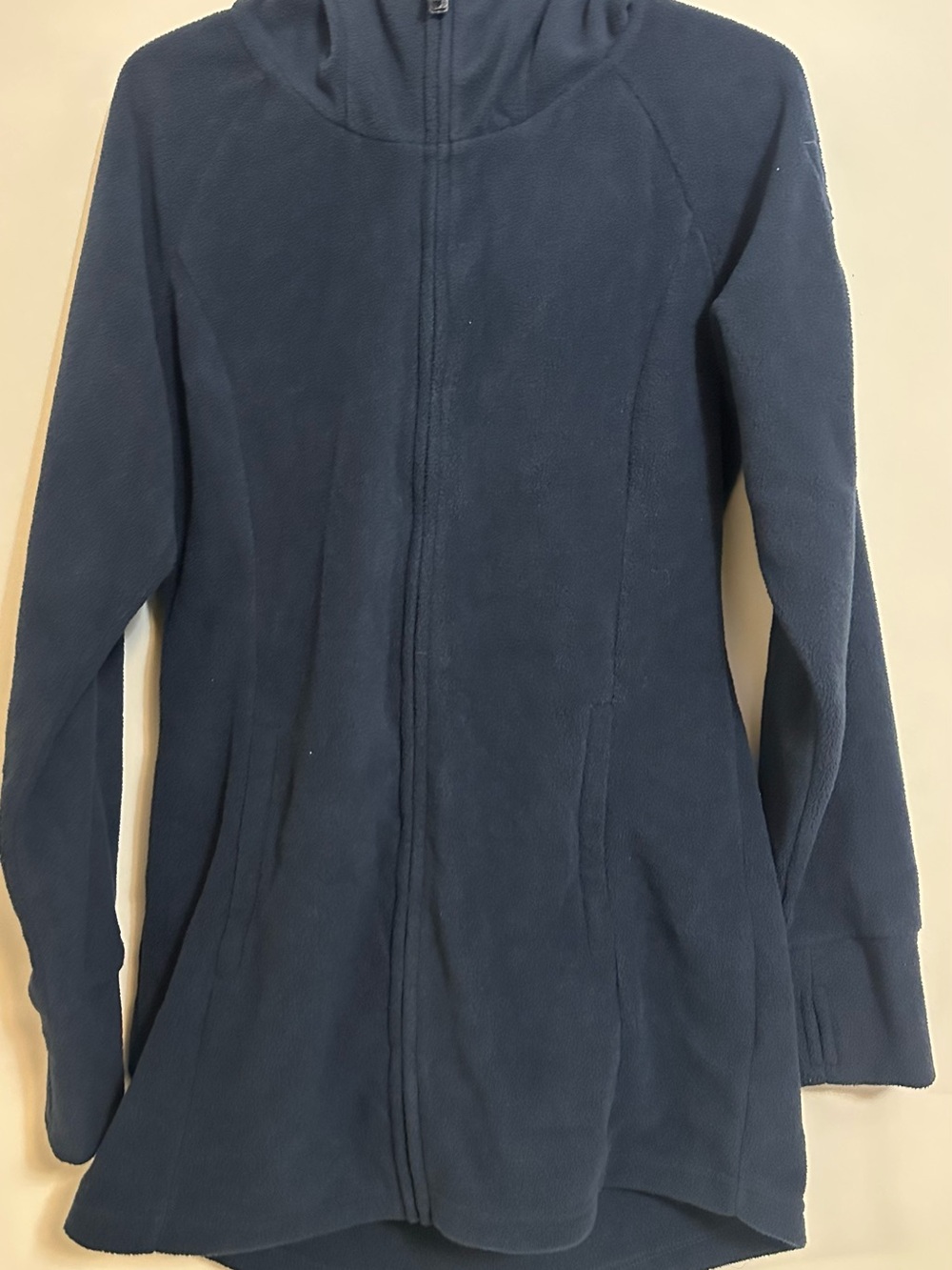 Bench Navy Hooded Zip-Up Puffer Jacket